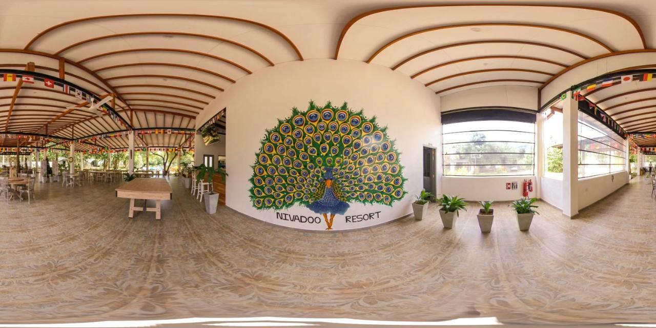 Nivadoo Resort Sigiriya Exteriér fotografie 360° panorama of the lobby at the resort.
